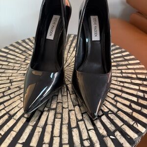 Steve Madden Black Patent Heels